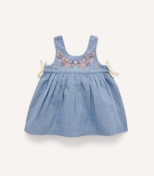 CFrangipani Embroidered Dress